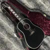 J45 Guitarra acústica de ébano Custom como lo mismo de las imágenes 2024