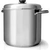Kochgeschirrsets Maxam 30 Quart Stock Pot Dampfer Korbset - Wasserloses Kochen mit hoher Hitzeretention mit Deckel zum Servieren
