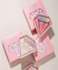 Handaiyan Face Diamond Crystal Highlighters Pressed Powder Compact Brightening Shimmer Complesion Bronzers 5 Color8463624