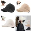 Широкие шляпы по осадке женские повседневные солнцезащитные средства защиты от ультрафиолета охлаждение летние козырьки для спортивных спортив