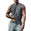 Tabring pour hommes gym de fitness de fitness Vêtements hommes vintage Vint Sports Sports Vest Hoodies 2024 Camisole sans manches