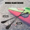 4 pièces à double usage réglable Sup Paddle Kayak Boat Stand Up Board avec 2 lames 1 Arbre de connexion Thandle 240418