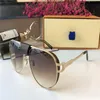 LuxuryVintage Goldbrown Pilot Sunglasses de Sol Mens Luxury Designer Sun Glasses Shades Новые с Box5999806