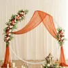 2PCSSet Artificial Arch Flower Swag Table Runner middelpunt Garland voor muur huwelijksceremonie bord bloemendecoratie bloemen 240429