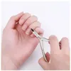 Cuticule d'ongle d'ongle professionnelle Nipper Nipper Care en acier inoxydable Cuticule Nail Clipper Déléfort de la peau De Doucoulement MANICURE