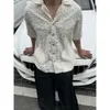 Men's Jackets Kiko Kostadinov22FW Lace Long sleeved Detachable Short sleeved Shirt 2-in-1 Charles Same Style