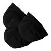 Caps à cyclisme 3pcs liner sportive Sweat-Absorb Inner Outdoor Linning Headswear Accessoires (noir)