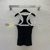 Tanks décontractés élégants Tees Sexy Camisole Summer Sports Tob nous tricot