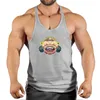 Heren Casual Tank Tops Zomer Bodybuilding Mouwloos vest Fashion Male T Tees Gym Training Factory Outlet 240412