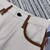Damenhosen Capris Designer Marke Straight Summer NEU MODEBLE und VERSATILE, fortgeschrittene elegante, alters Reduzierende Spleißrohrboden Feger einfache lässige x9gh