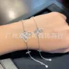 Designer Jewelry Luxury Graf Bracelet Pendant Necklace Jewelry 925 silver 18K white gold bracelet for women with diamond inlay simple and niche ruff butterfly