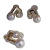 ファッションシンプルなttifeeny earrings汎用性のある国内精度diyパールアクセサリーS925スターリングシルバーセット空のサポートノートスタイルチェーンイヤリング