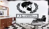 Barber Shop Decor Door Stickers Men's Hair Design Hair Salon Room Decoration Wall Decals Fashion Posters Wallpaper9402402