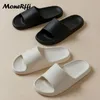 Zomer slippers voor mannen vrouwen Eva Soft Bottom slippers indoor huisglaasjes platte sandalen buiten strandschoenen man flip flops 240430