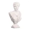 Decorative Figurines Crafts Home Decor Gift Figurine Portraits Greek Mythology Bust Statue Aesthetic Artist Sketch Practice Goddess