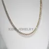 Kibo Coutom Men Hip Pop Jewelry Moisanite Tennis Collier S925 STERLING Silver Diamond Luxury LETTER HIP HOP Tennis Chain