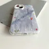 Diamond Magsafe Magnetic Phone Case pour Apple iPhone Kickstand Luxurys Designers 15 14 Pro Max 13 12 Cover Brown Flower L Letter LETTRE COIS