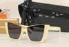 Klassische Sy -Sonnenbrillen SL Cat Eyes Designer UV400 Eyewear Metall Schwarzer Rahmen Sonnenbrille Männer Frauen spiegeln Sonnenbrillen Polaroidlinse mit Kiste