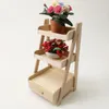 1pcs Mini Tables en bois Dollhouse Diy Decoration Scene Table et chaise Modèle de meubles Toys Doll House 112 240430