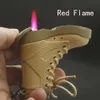 Klassiska stövlar Modellering Design Ljusare rosa flamma utomhus Mini Key Chain Shoes Torch Tändare