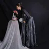 Roupas étnicas Vestido tradicional chinês Hanfu Mulher Chinese Dress Desempenho de trajes de fadas negras Fantas de Halloween para mulheres
