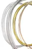 Gioielli in filo rotondo 1628 calibro mezza bobina dura avvolta solida 925 filo di perline in argento sterling venduto da M 328 piedi M per la produzione di B7601455