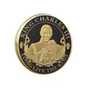 Couleur à double face Couleur imprimée en or commémorative pour le couronnement de Charles III en tant que roi d'Angleterre