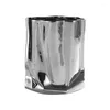 Vases Modern And Simple Silver-plated Ceramic Decorations Northern European Light Luxury Home Decoration Handicrafts