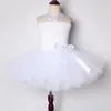 Vit ängel tutu kostym för flickor prinsessan fairy cosplay klänning med vingar halloween kostymer för barn tjej kläder outfit 1-14y 240429