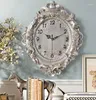 Horloges murales Creative Angel Resin Craft salon suspendu chambre à coucher la maison Elcreative Restaurant Watch Mute Clock