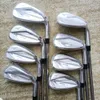 Irons UPS FedEx Nieuwe 8pcs Men Golfclubs JPX923 Metal Set 5-9pgs Flex stalen schacht met kop ER Drop Delivery Sports buiten Dhivq