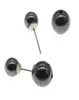Magnetiska studörhängen Minimalistiska smycken 2 Par Set 8mm 6mm Magnet Magnetic Men039S och Women039S8274946