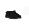 Оригинальные ботинки Женщины -дизайнерские женщины черные ультра мини -пушистая пушистая женщина зимняя платформа для сапоги зимняя платформа снега сапоги