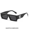 Offs w роскошные рамки мода Off W Солнцезащитные очки в стиле квадратная марка