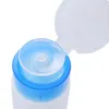 Bouteilles de rangement 1pc Nail Art Mini Dispensateur acrylique Gel Polon Retainage Nettoyer Rempillable Bouteille Refillable Conteneur de liquide