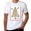 Heren tanktops Warhol Christmas Tree T-shirt korte mouw shirts grafische tees jongens t mannen