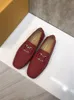 Beste Qualität der Sommermodemänner Designer-Ladungsstaaten Italienisch lässig luxuriöse Marken Männer Schuhe echte Leder Moccasins Leichter atmungsaktiver Slip auf Bootsschuhen Größe US 4-12