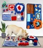 7450cm Pet Dog Puzzle Toys langzaam voeding voedselmat training foerageren snuiven mat grappige kat speelgoed snuffelmat feeder zachte kussen c10042029046