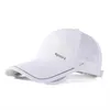 Ball Caps Mens Summer Sunshade Hat UV OUTDOOOR Sports respirant Pêche au baseball Grand camion à bord Gentleman Q240429