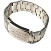 Bijoux de luxe MM MaisonMargieas Bracelet Classic Digital Watch Strap Bracelet MM6 Watch Chain Titanium Steel Bracelet Neutral High Street Style Bijoux