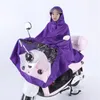 Universal Waterproof Hooded Raincoat Rain Cape Coat Poncho for Mobility Scooters Motorcycle Motorbikes Bicycle Bike 240422