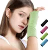 Wrist Support Summer Breathable Wristband Ice Cooling Brace Tennis Volleyball Sweat Absorb Wrap Sports Sweatband