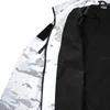 Vestes de chasse Commuter de banlieue Sports extérieurs polyester coton mcap Camouflage de neige blanc tactique tactique tactique printemps et automne mince style