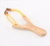 Children039s imbragatura in legno stringa di gomma strumenti di caccia tradizionali per bambini Play Sling ss sparare giocattoli per bambini SL3751462