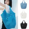 Raffias Straw Weave Beach Designer Tote Even Tag 10a Fashion Lady Hollow Out Luxurys Handtas Koppeling Tag Damesheren Travel Pochette schouder Crossbody Bags