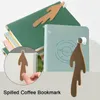 Bookmark de café renversé Graduation Funny Bookmarks Gifts for Graduates Book Lovers Mug Access I5J5