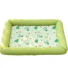 Zomerkoeling Pet Cat Bed Cushion Ice Pad Sleeping vierkante mat voor puppyhonden Katten Pet Kennel Top Kwaliteit Cool Cold 240416