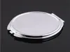 10pcs Miroir compact en argent compact Miroir de maquillage métallique Round Miroir Promotionnel pour Noël T2001147366786