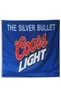 Coors Light Label Label 3x5ft Flags 100D Bannières en polyester intérieure Couleur vive extérieure de haute qualité avec deux œillets en laiton7369297