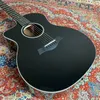 214ce Black Deluxe LH Акустическая гитара 01